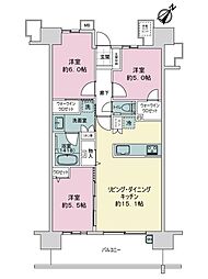 間取図画像 3LDK