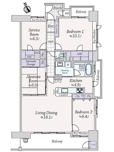 間取り：334000205761