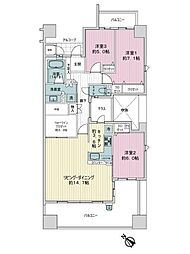 間取図画像 3LDK