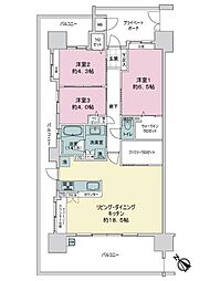 間取図画像 3LDK