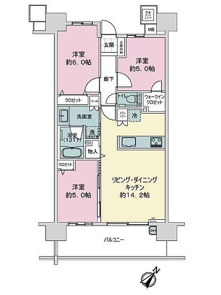 間取り：334000217192
