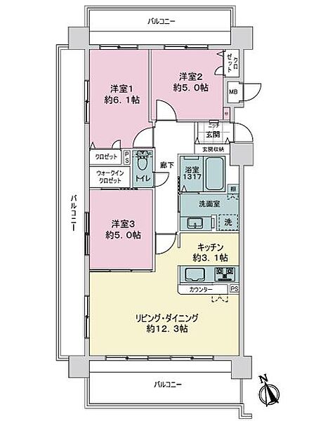 間取り：334000242683