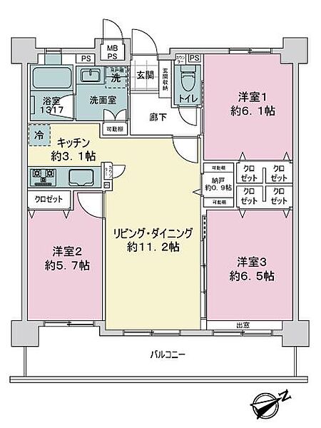 間取り：334000242850