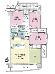 グランドメゾン廿日市駅前 4LDKの間取図画像