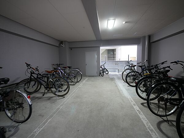 マンション内駐輪場