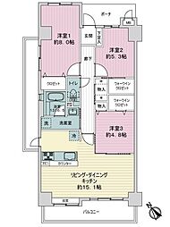 間取図画像 3LDK