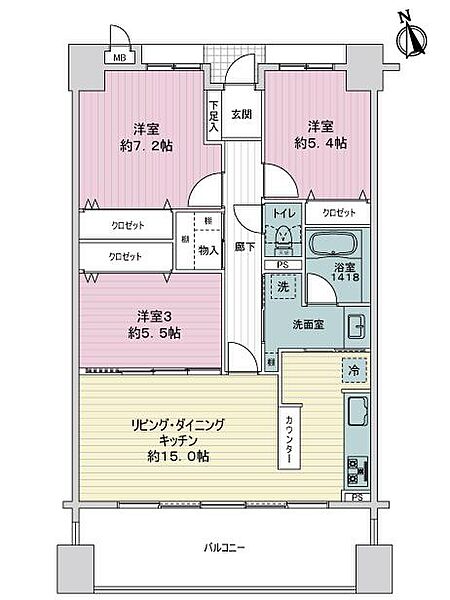 間取り：344000020292