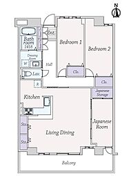 間取図画像 3LDK