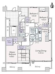 間取図画像 4LDK