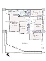 間取図画像 4LDK