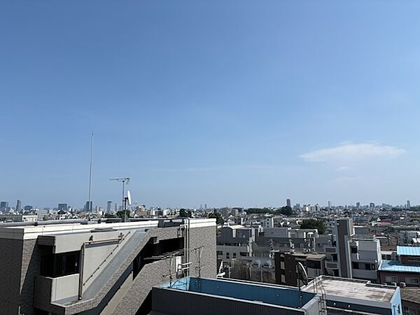 バルコニーからの眺望（眺望は永続的に保証されるものではありません。）