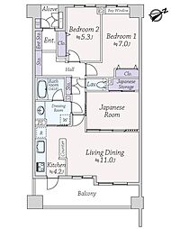 間取図画像 3LDK