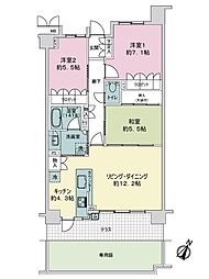 間取図画像 3LDK