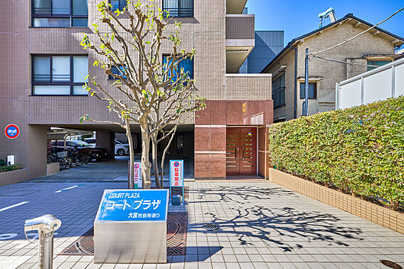 マンション入口