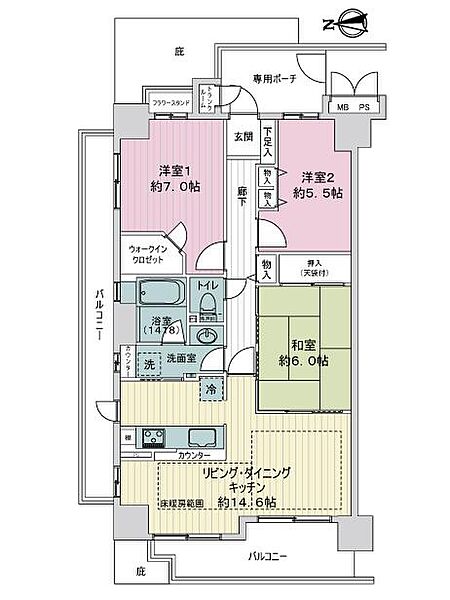 間取り：326000217305