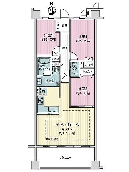 間取り：326000248172