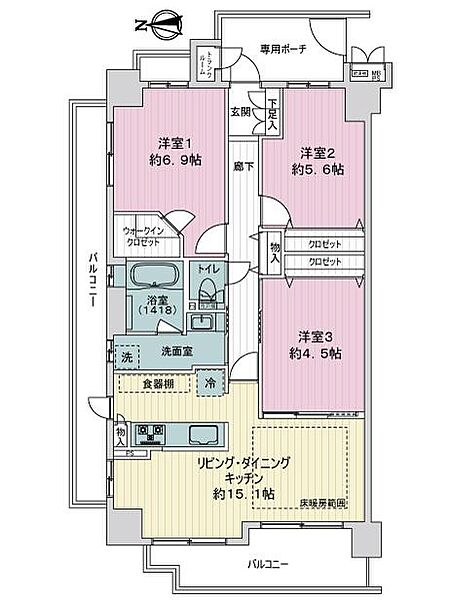 間取り：326000249280