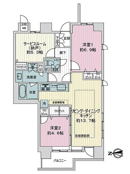間取り：326000263220