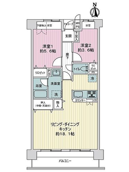 間取り：326000271997