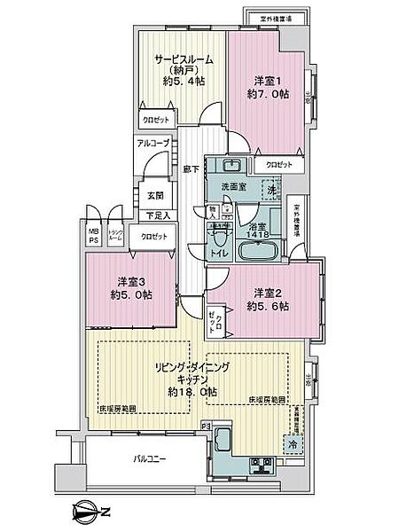 間取り：326000273494