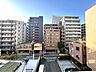 バルコニー：バルコニーから西側の眺望（眺望は永続的に保証されるものではございません）