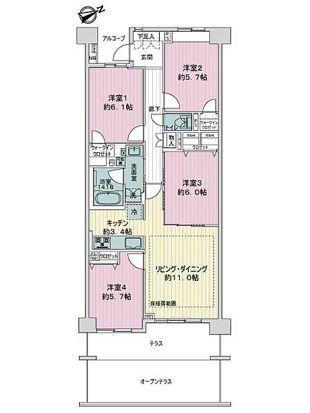 間取り：314002800978