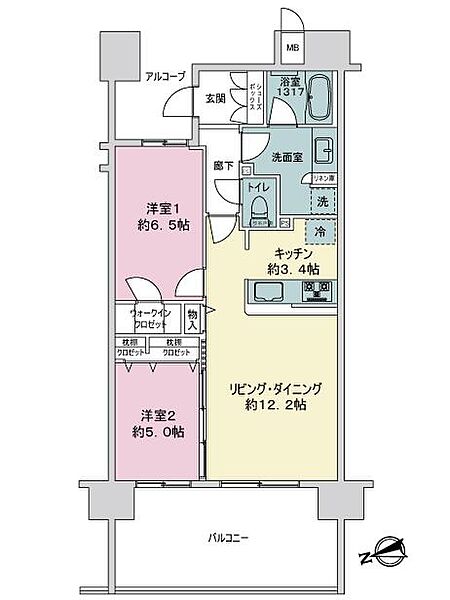 間取り：347000078934