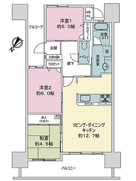 間取り：347000078935