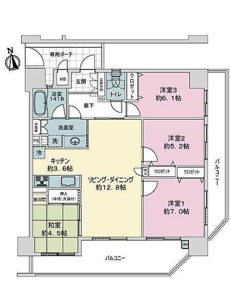 間取り：347000079087