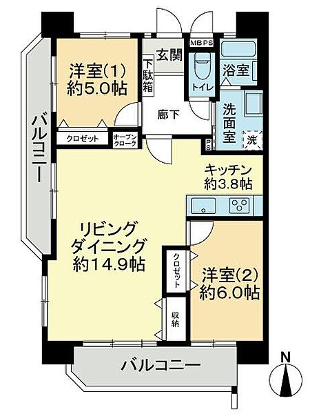 間取り：347000086974