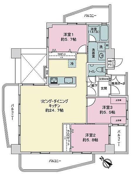 間取り：347000087480