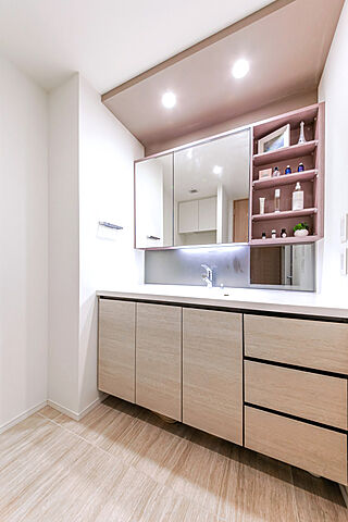 洗面 ＨＡＲＵＭＩ　ＦＬＡＧ　ＰＡＲＫ　ＶＩＬＬＡＧＥ　Ｂ棟 15階/-