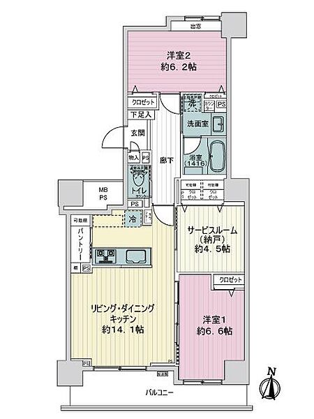 間取り：311002403493