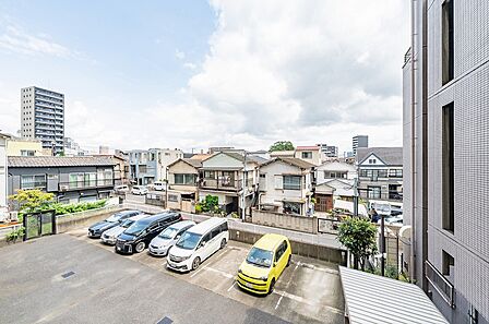 北側バルコニーから北方向の眺望