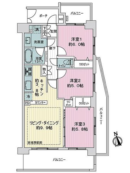 間取り：313004824182