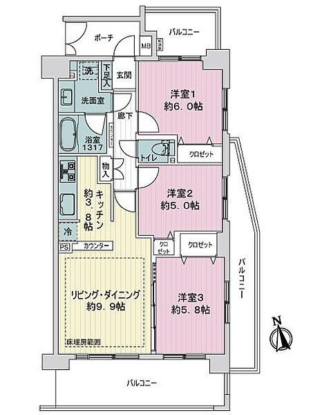 間取り：313004824182