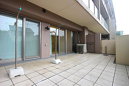 専用のテラス(使用料無償)