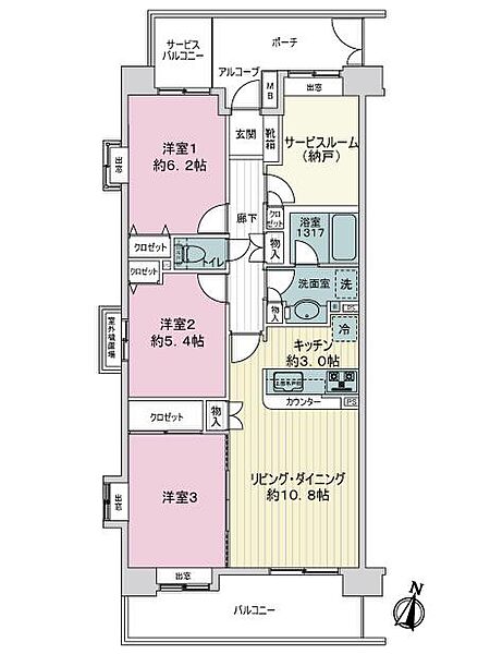 間取り：311002497835