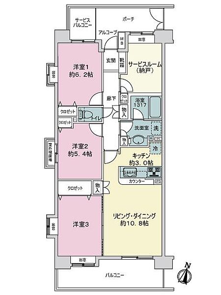 間取り：311002497835