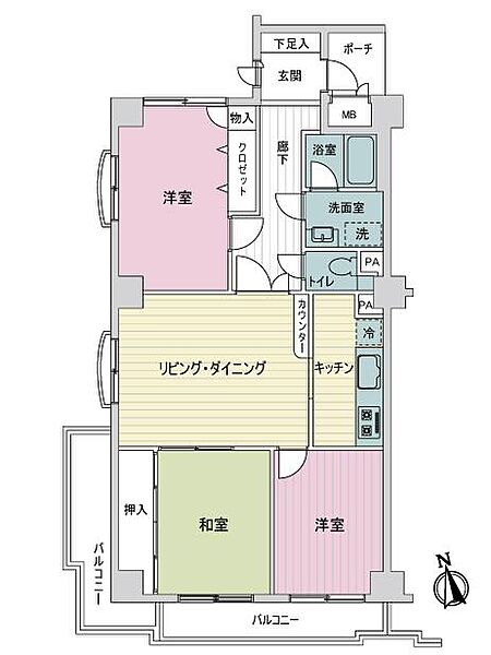間取り：323000517985