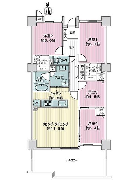 間取り：323000532395