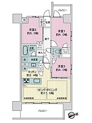 間取図画像 3LDK