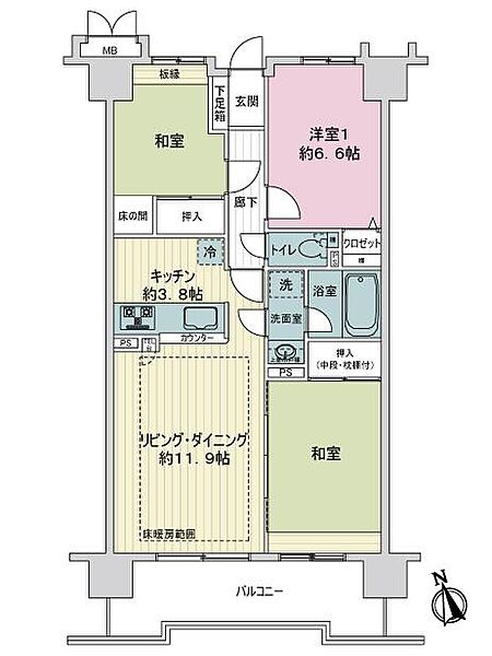 間取り：321000082448
