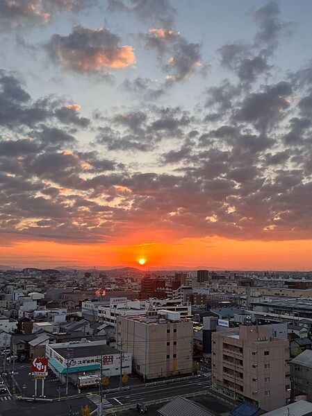 南側バルコニーからの眺望