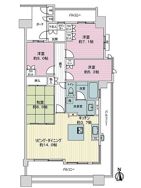 間取り：321000086002