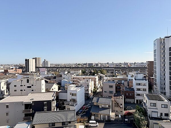 南側バルコニーからの眺望