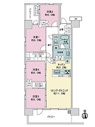 間取図画像 4LDK