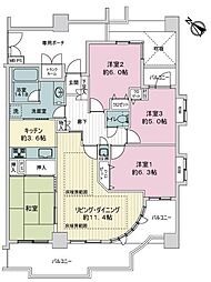 間取図画像 4LDK