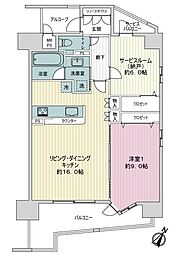 間取図画像 1SLDK
