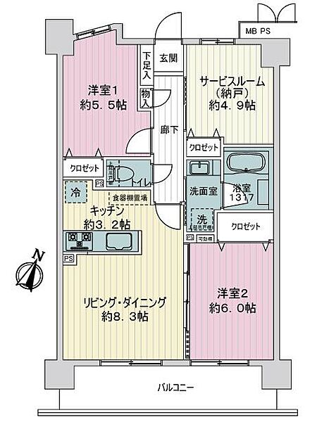 間取り：328000622303